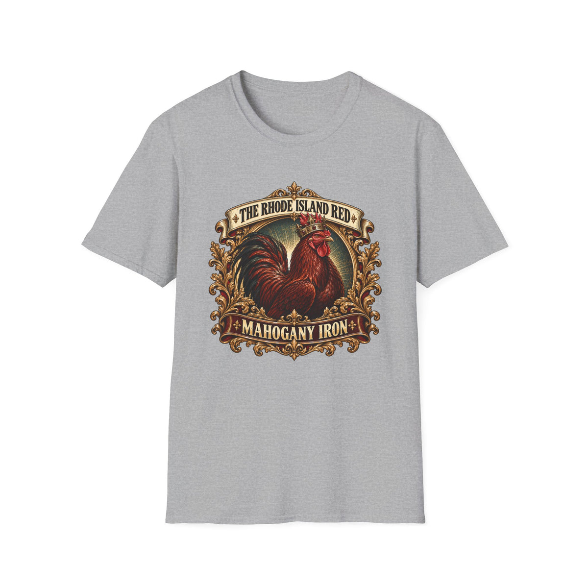 Rhode Island Red Mahogany Iron  T-Shirt