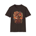 Grateful Thankful Blessed Turkey T-Shirt