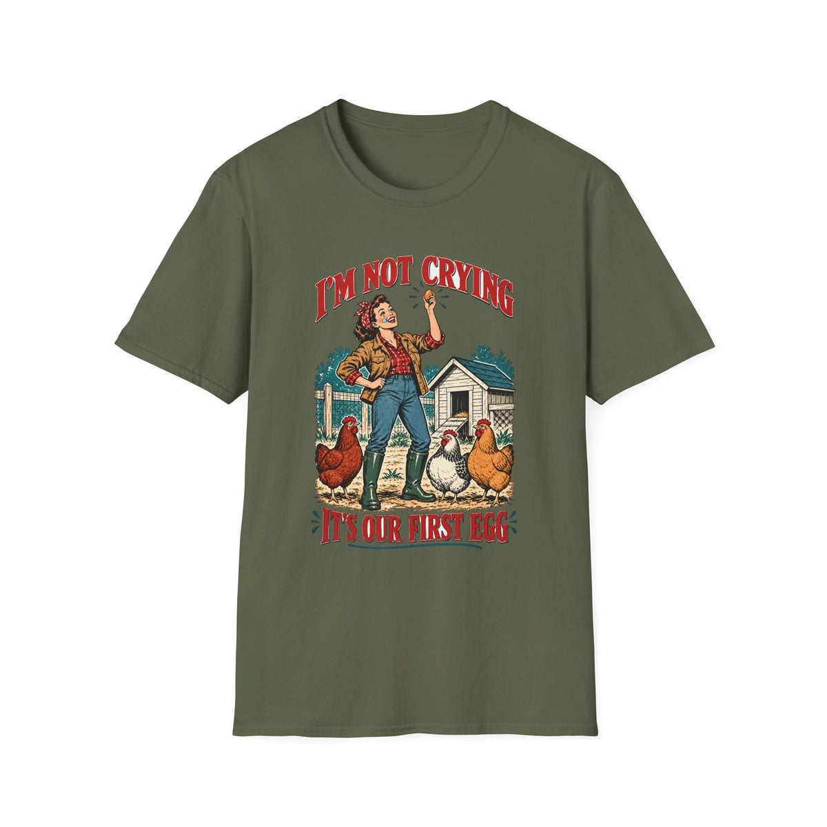 I'm Not Crying, It's Our First Egg  T-Shirt