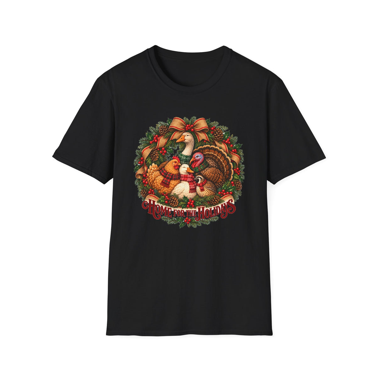 Home for the Holidays Christmas T-Shirt