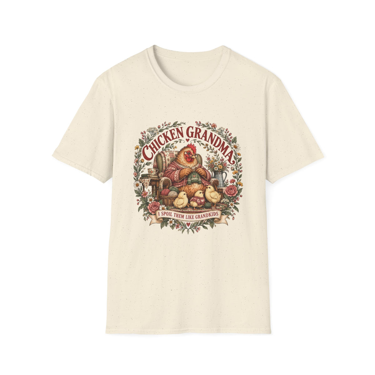 Chicken Grandma Vintage Farmhouse T-Shirt