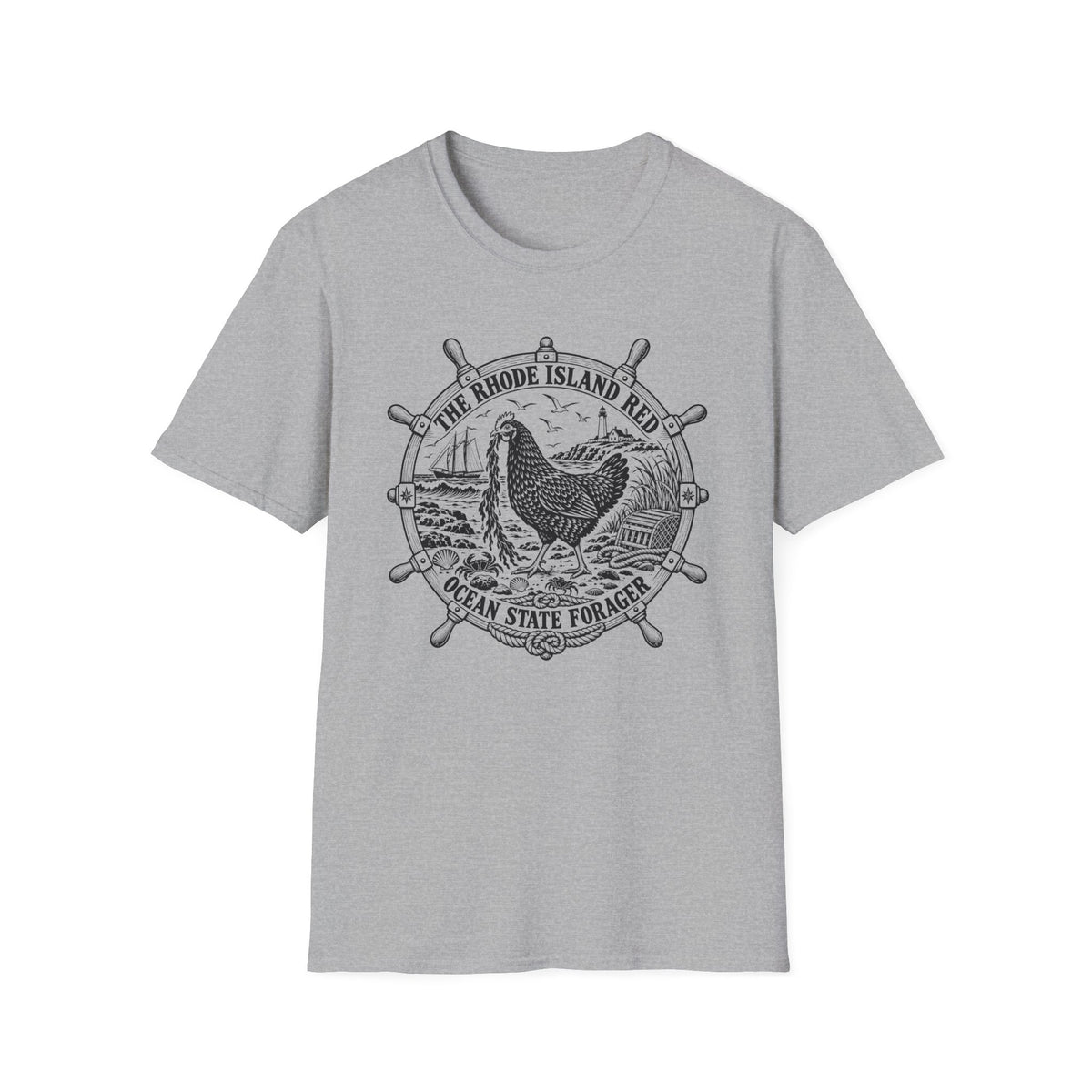 Rhode Island Red Ocean State Forager T-Shirt