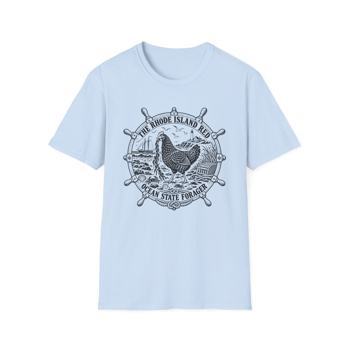 Rhode Island Red Ocean State Forager T-Shirt