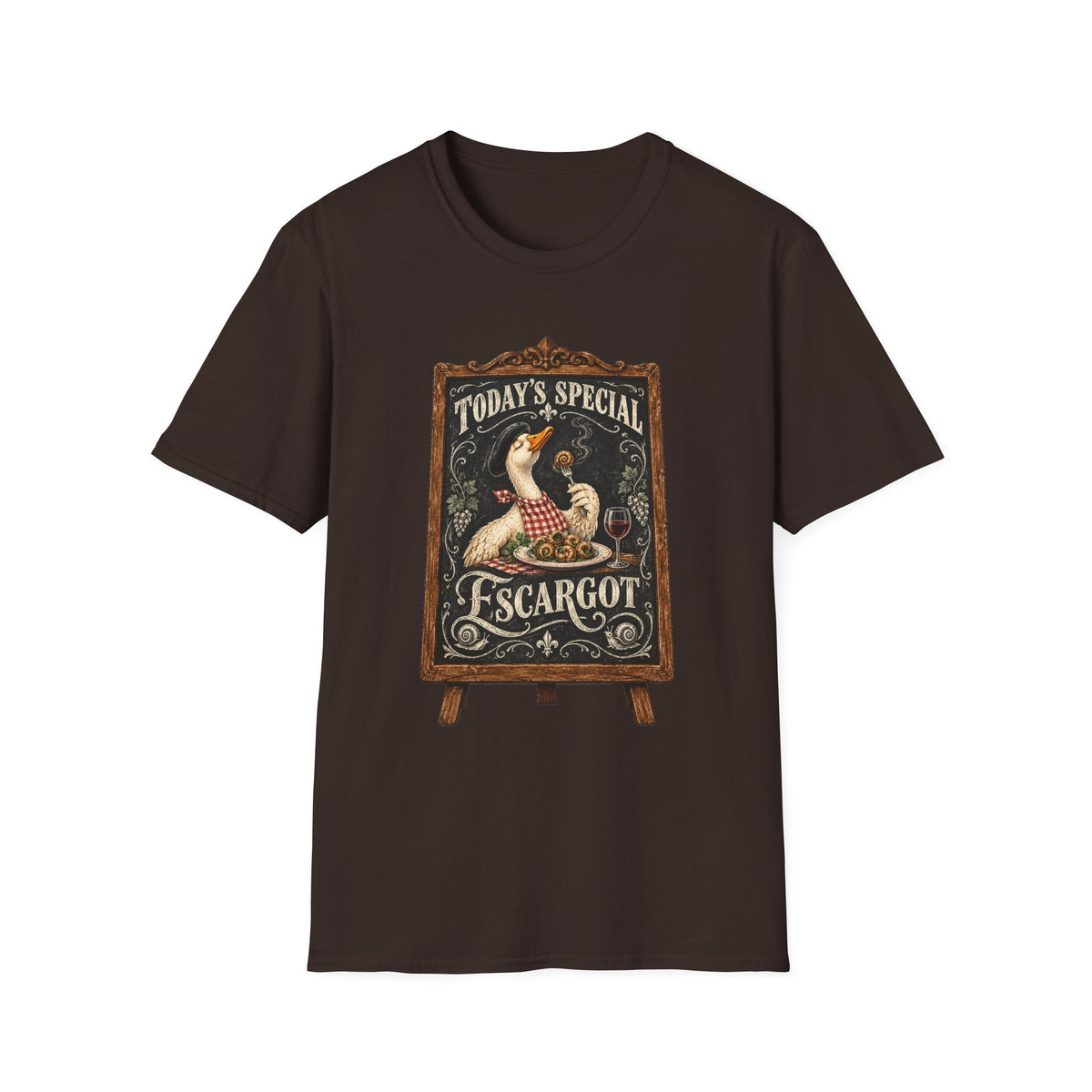 Today's Special Escargot Vintage French Bistro T-Shirt