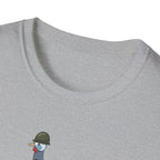 Backyard Security Guineas on Patrol Cartoon T-Shirt