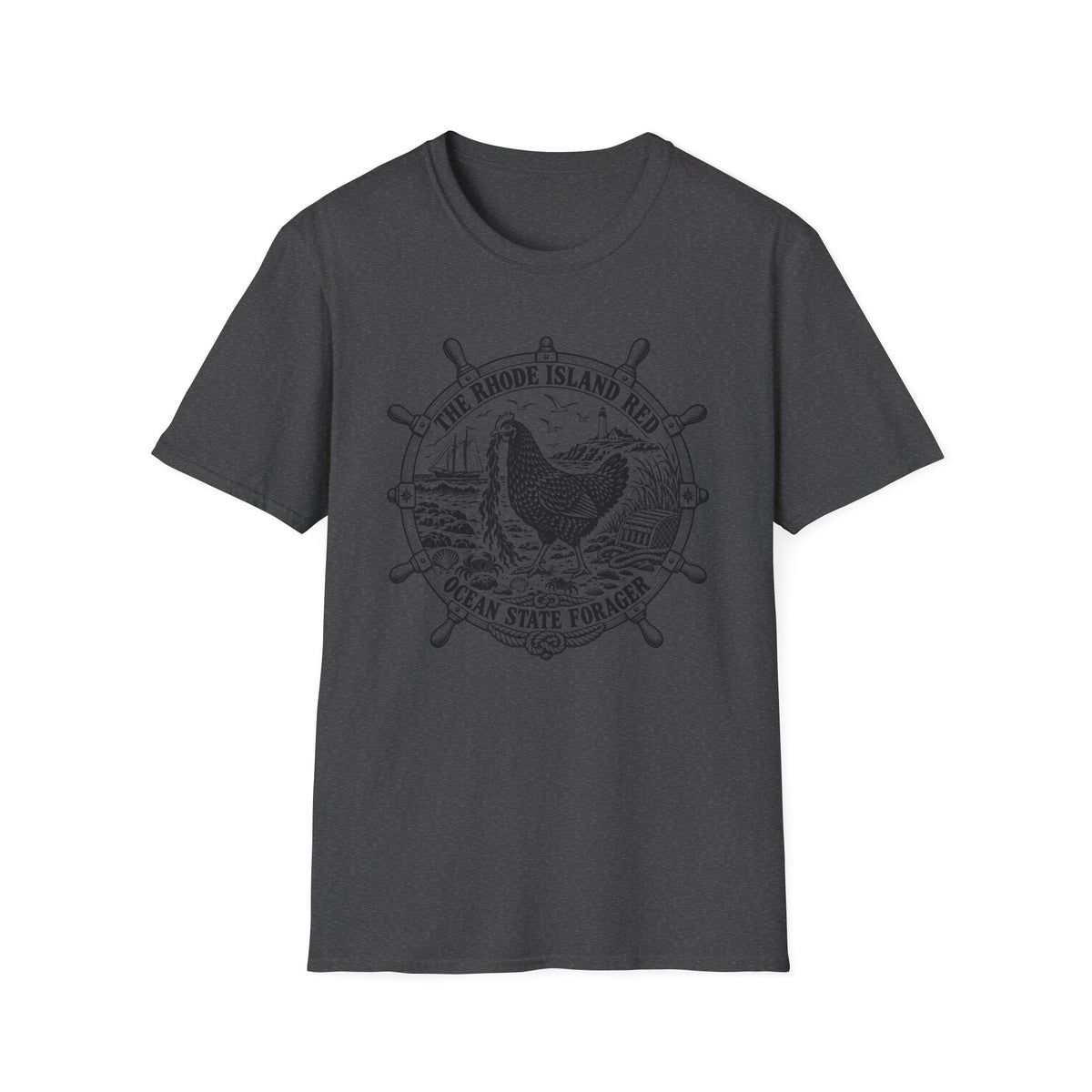 Rhode Island Red Ocean State Forager T-Shirt
