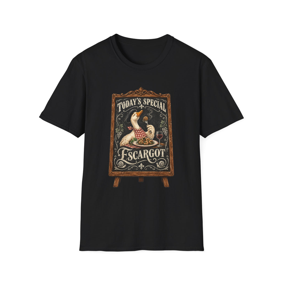 Today's Special Escargot Vintage French Bistro T-Shirt