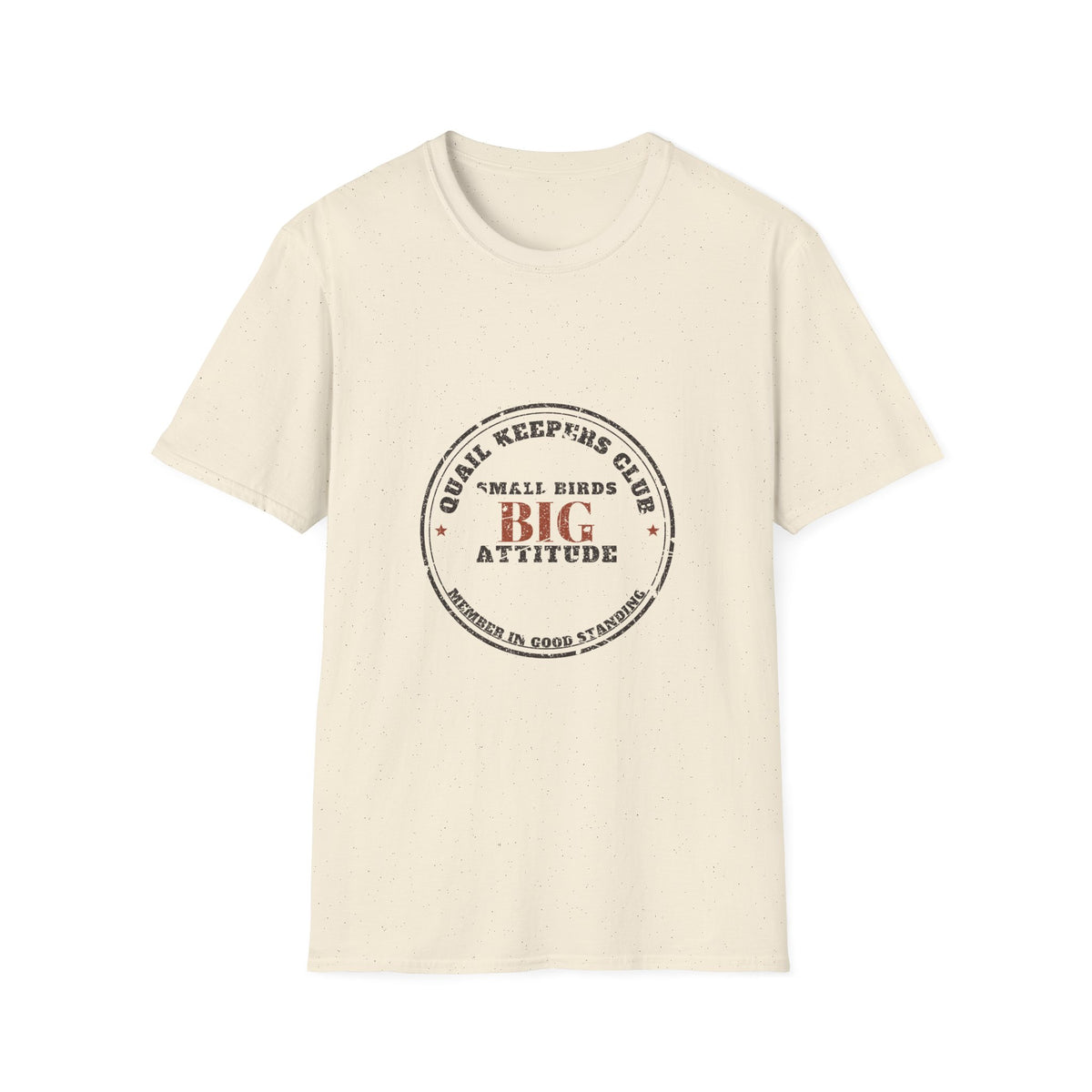 Big Attitude Quail T-Shirt