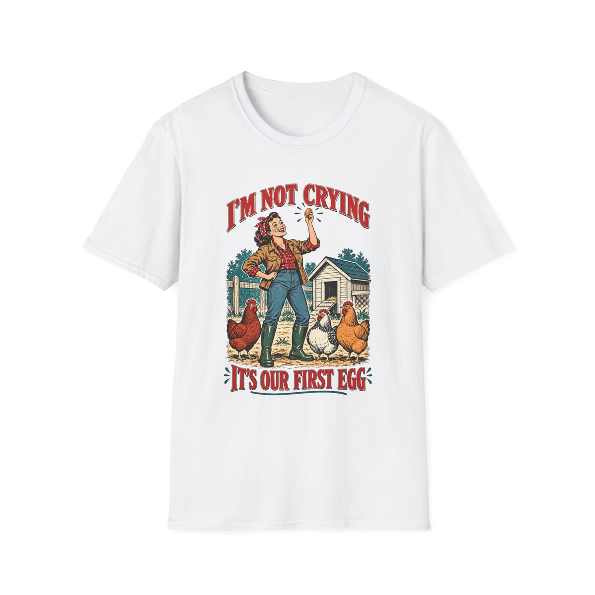 I'm Not Crying, It's Our First Egg  T-Shirt