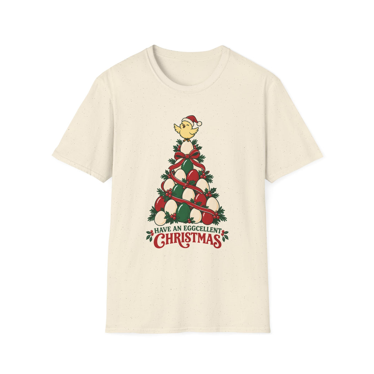 Have an Eggcellent Christmas Chicken Christmas T-Shirt