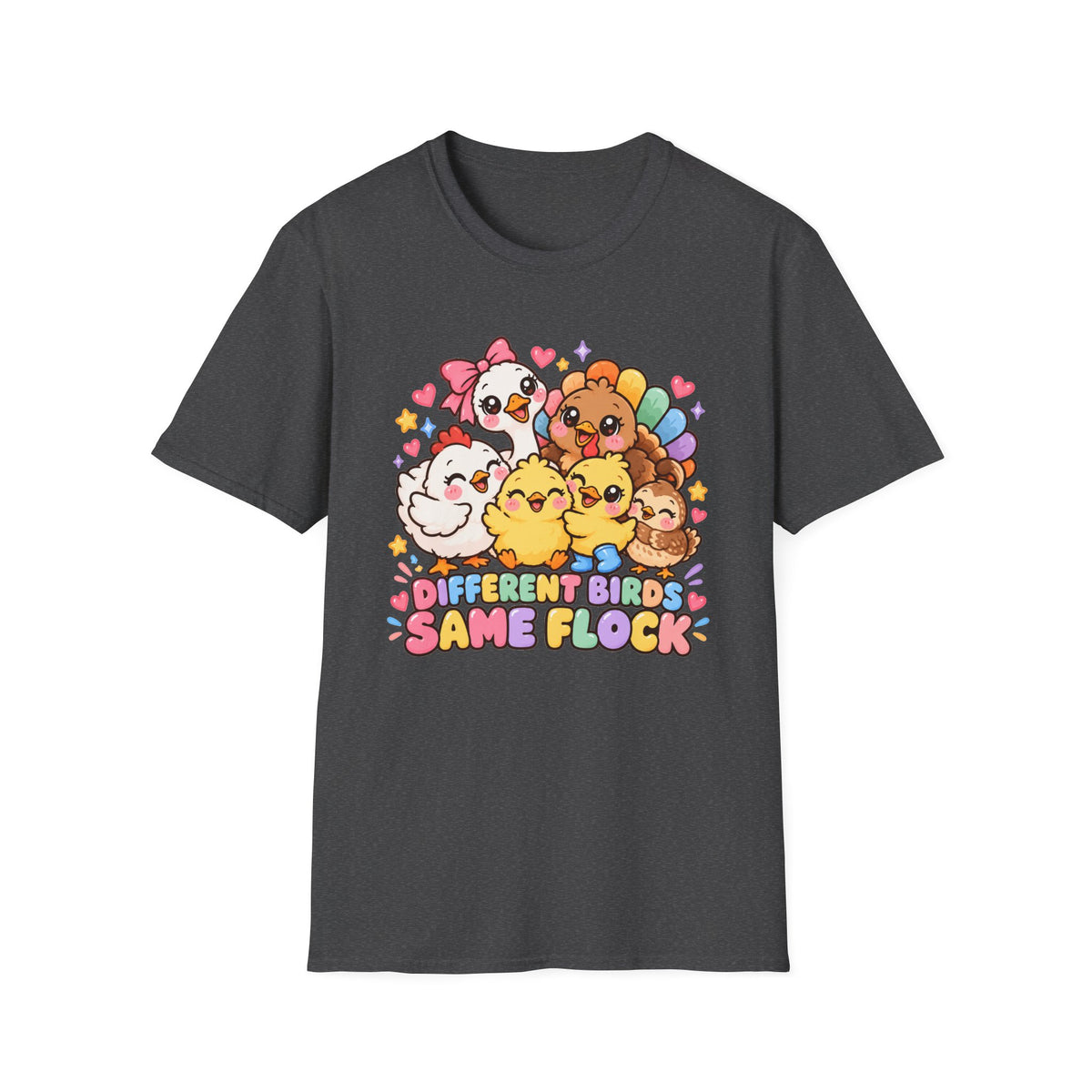 Different Birds Same Flock  T-Shirt