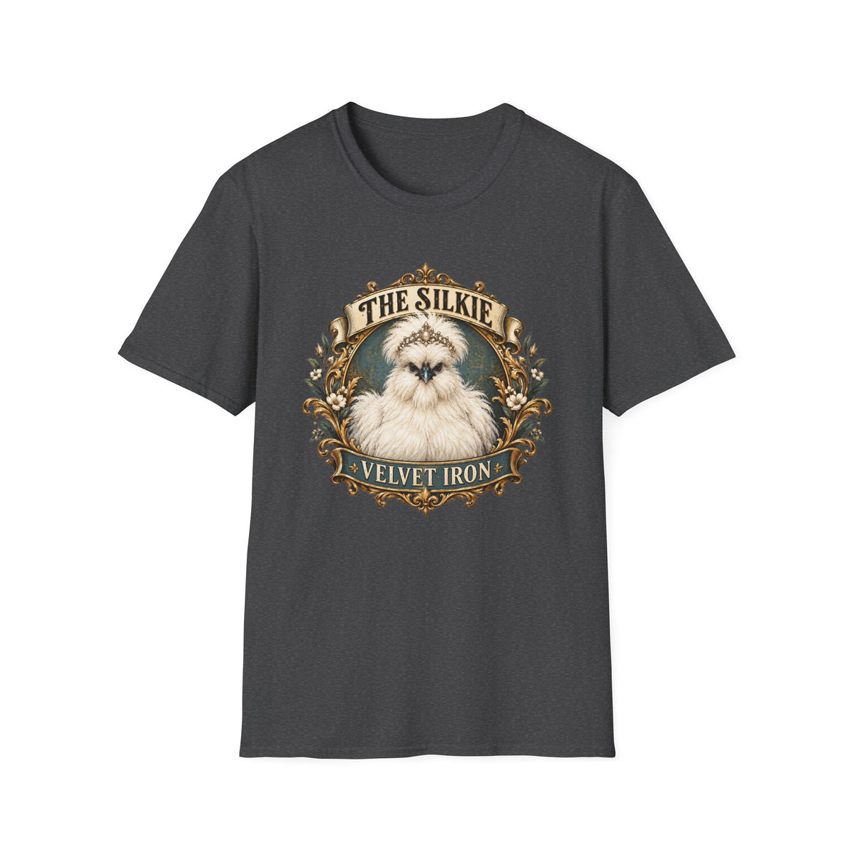 The Silkie Velvet Iron Chicken T-Shirt