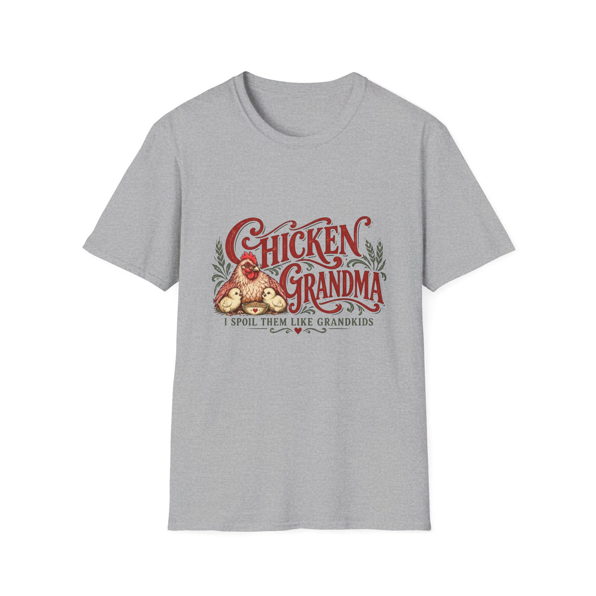 Chicken Grandma “I Spoil Them Like Grandkids” T-Shirt