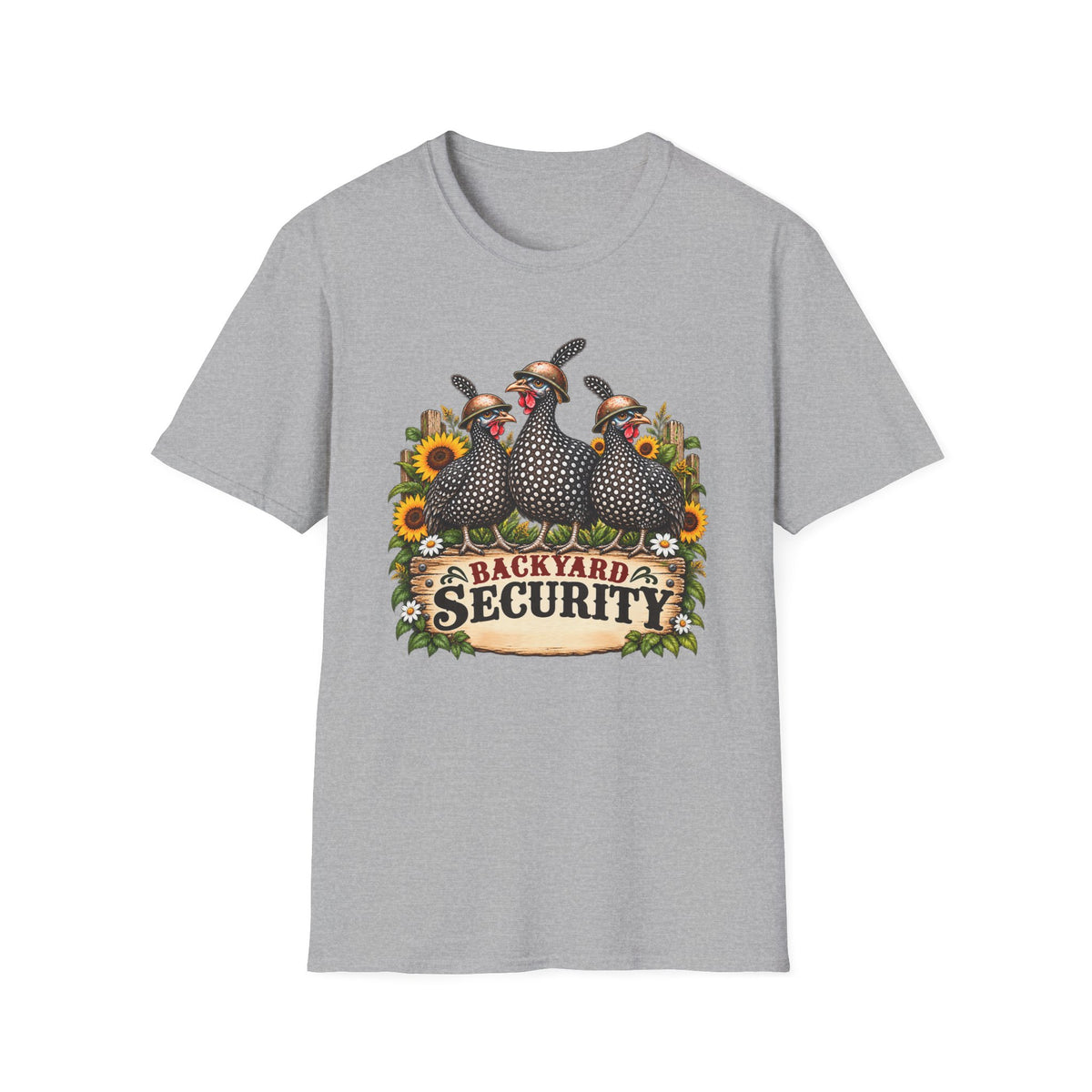 Backyard Security Guineas T-Shirt