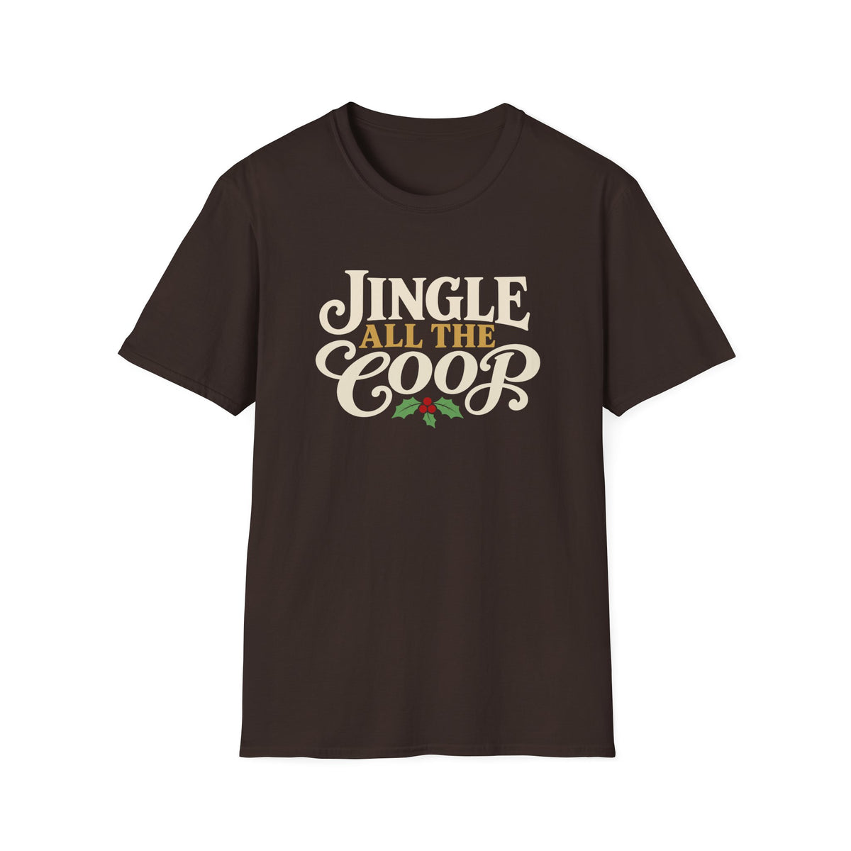 Jingle All the Coop Christmas T-Shirt