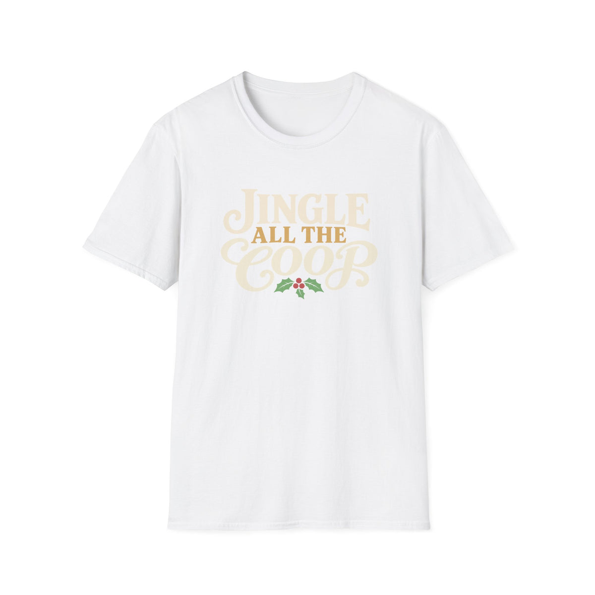 Jingle All the Coop Christmas T-Shirt