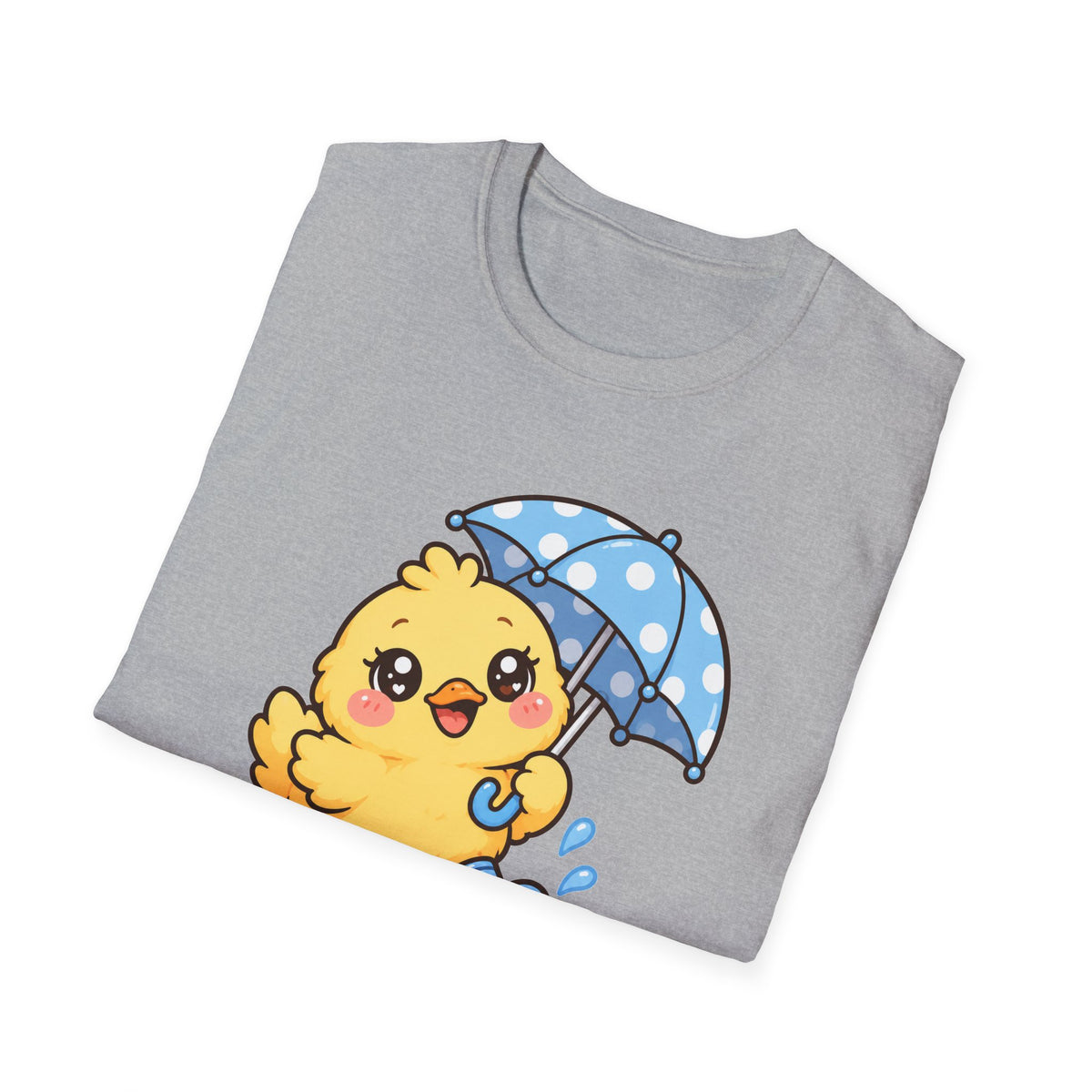 Just Ducky Cute Duck Rainy Day T-Shirt
