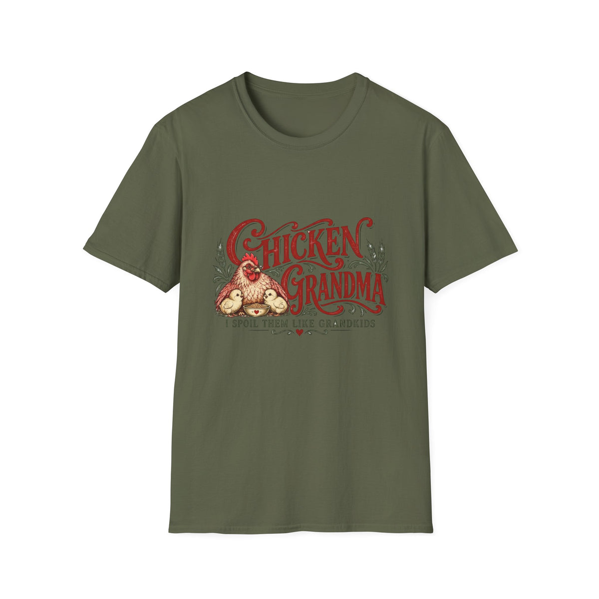 Chicken Grandma “I Spoil Them Like Grandkids” T-Shirt