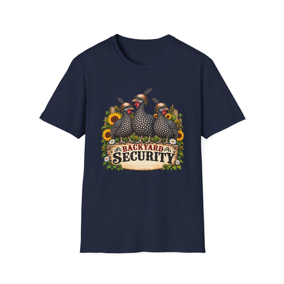 Backyard Security Guineas T-Shirt