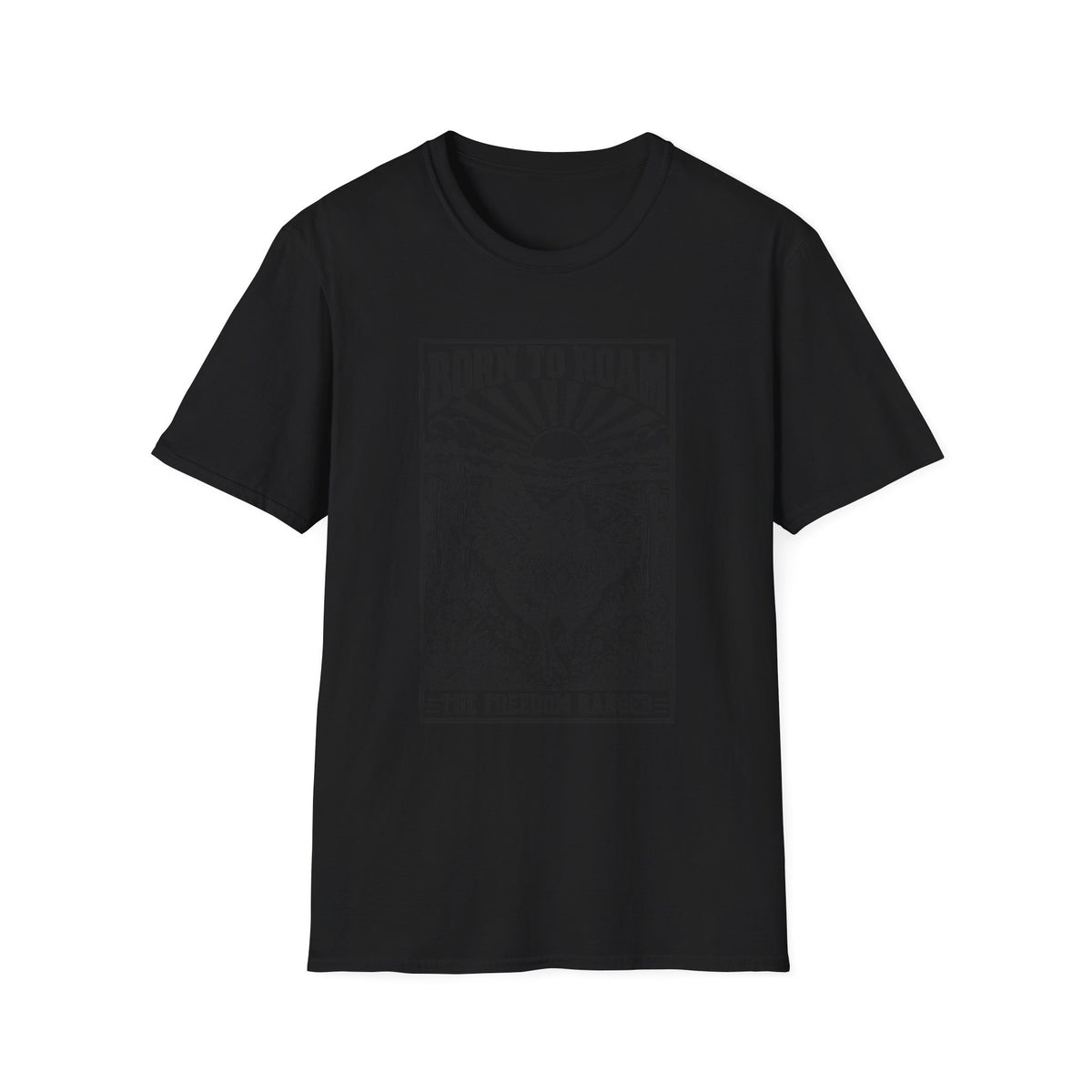 Born to Roam Freedom Ranger Chicken Graphic T-Shirt