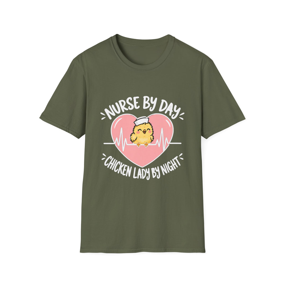 Nurse by Day Chicken Lady by Night T-Shirt