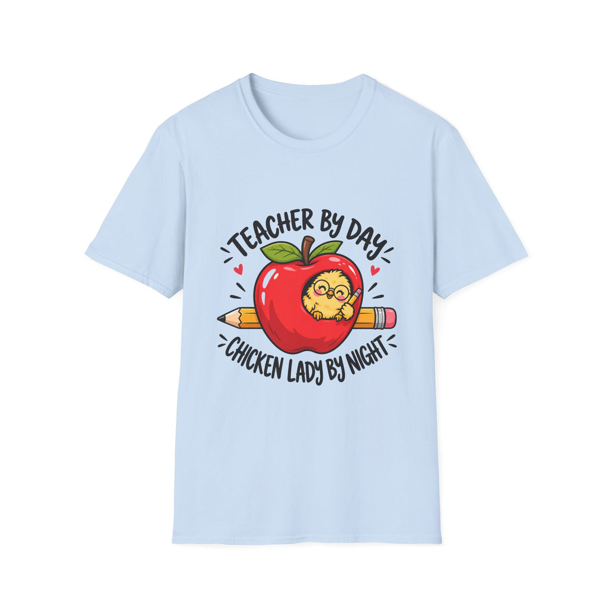 Teacher by Day Chicken Lady by Night T-Shirt