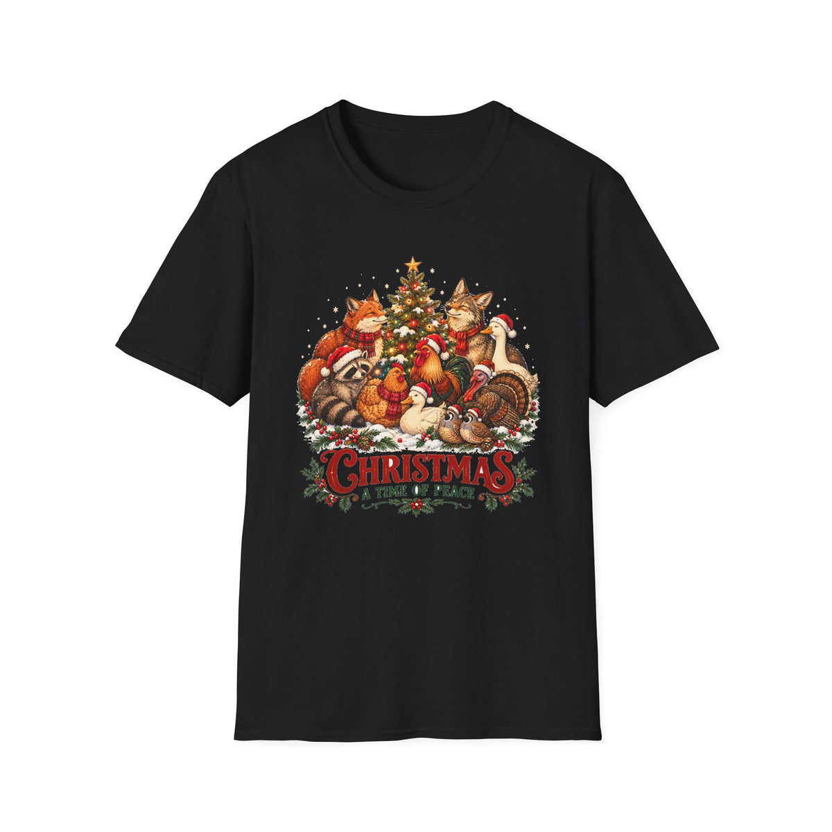 Christmas A Time of Peace Holiday T-Shirt