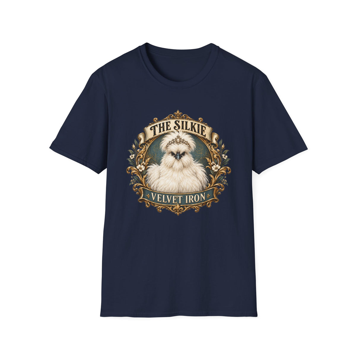 The Silkie Velvet Iron Chicken T-Shirt