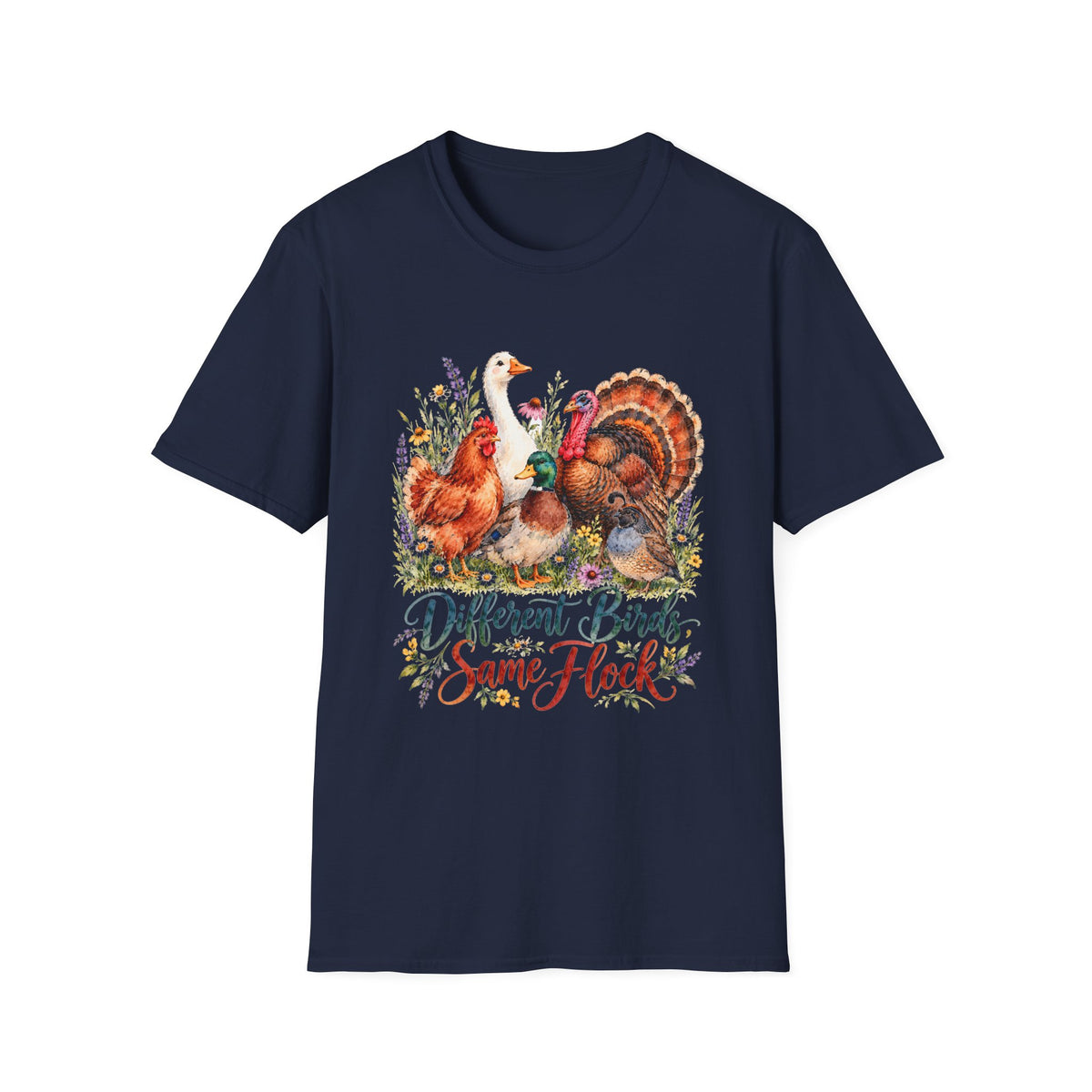 Different Birds Same Flock T-Shirt