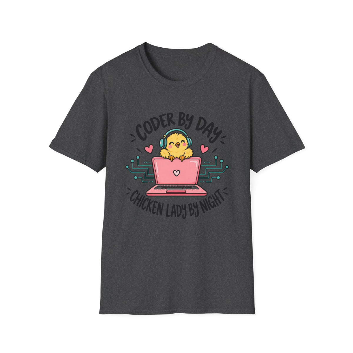 Coder by Day Chicken Lady by Night T-Shirt