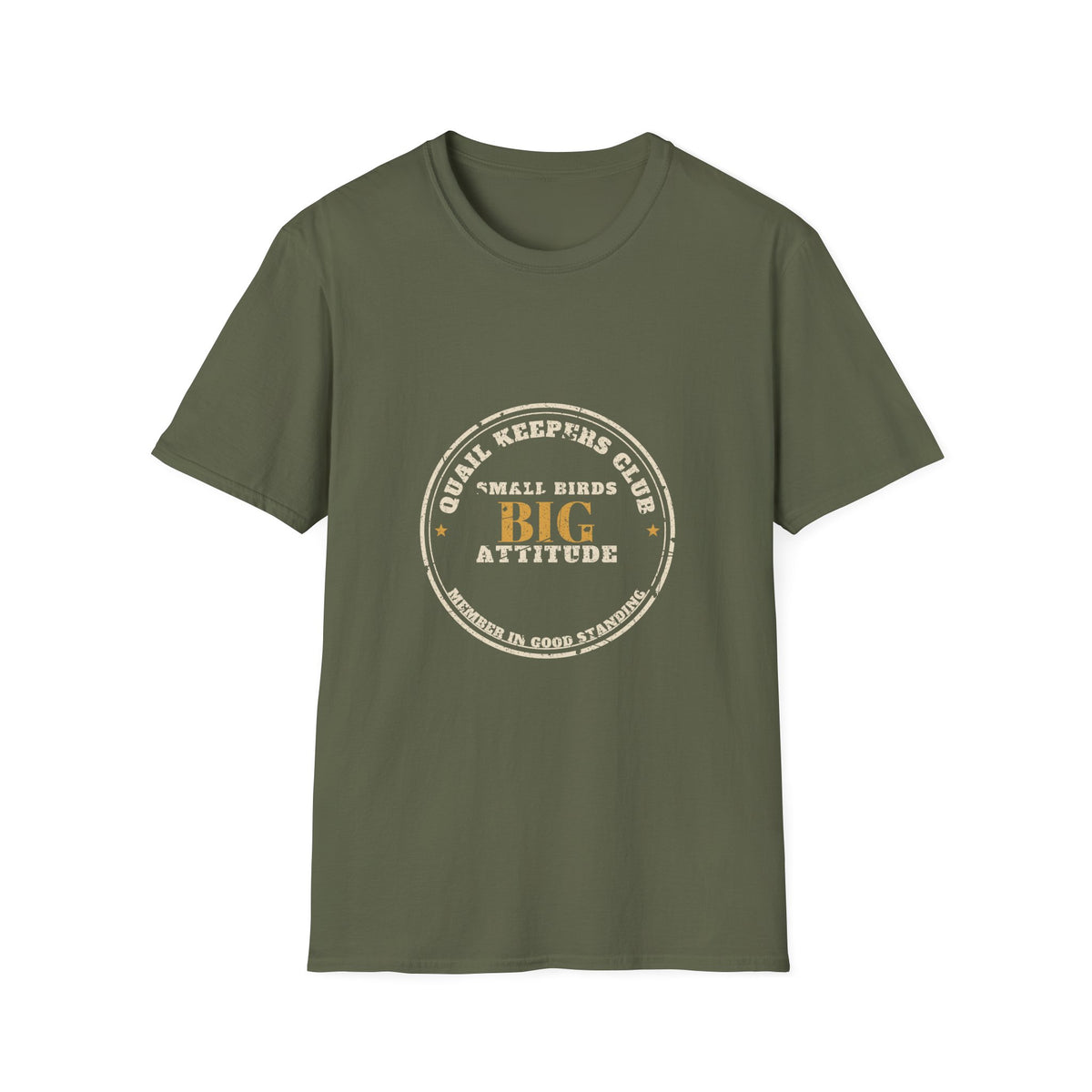 Quail Keepers Big Attitude T-Shirt