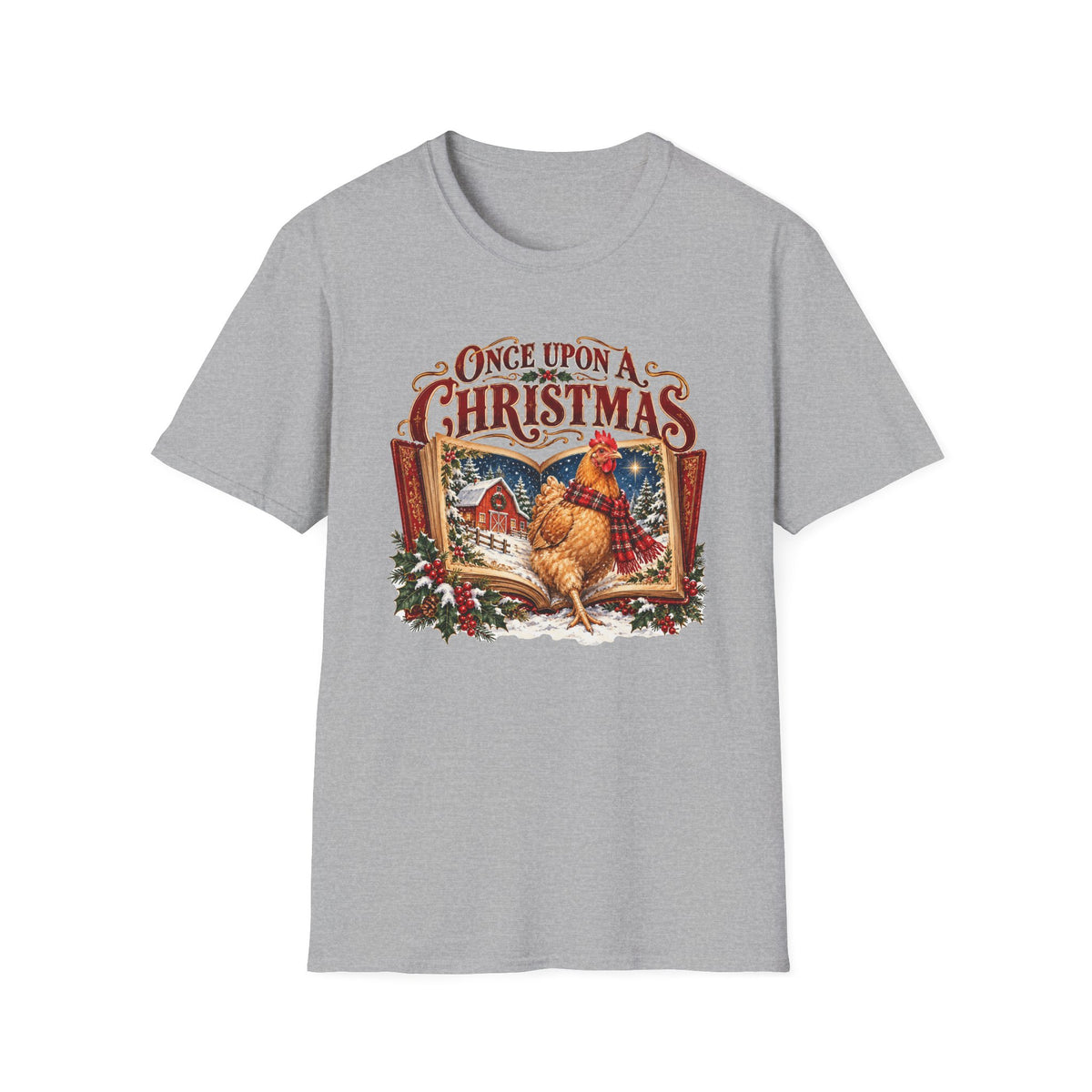 Once Upon a Christmas Vintage Christmas T-Shirt