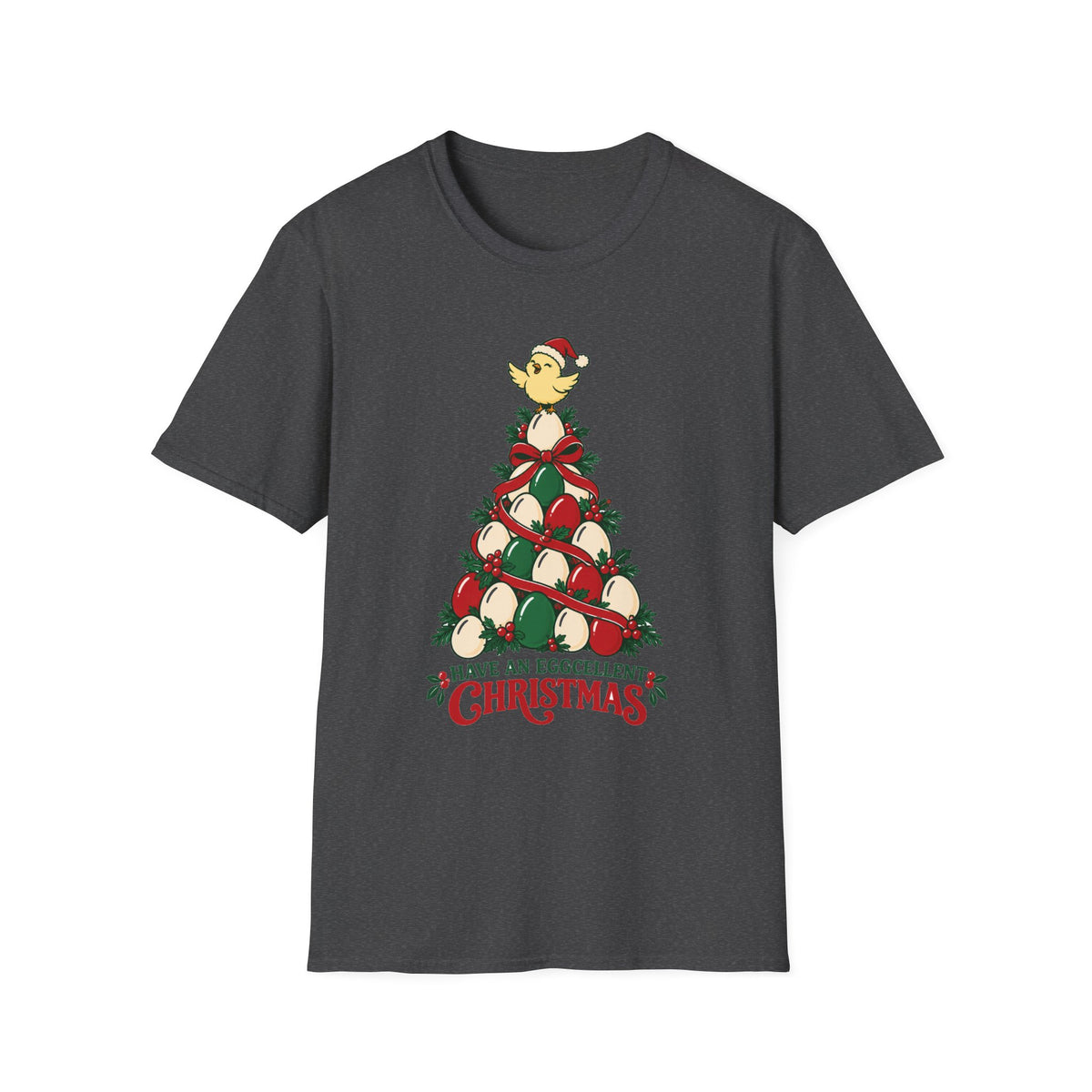 Have an Eggcellent Christmas Chicken Christmas T-Shirt