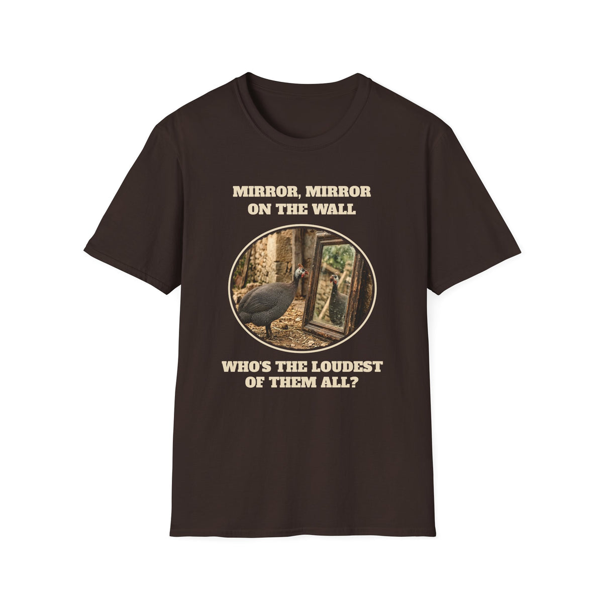 Mirror Mirror Guinea Fowl T-Shirt