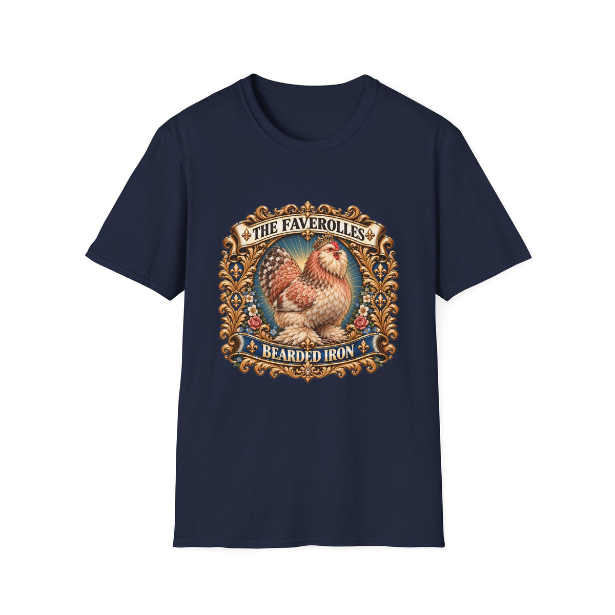 The Faverolles Bearded Iron  T-Shirt