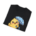 Just Ducky Cute Duck Rainy Day T-Shirt