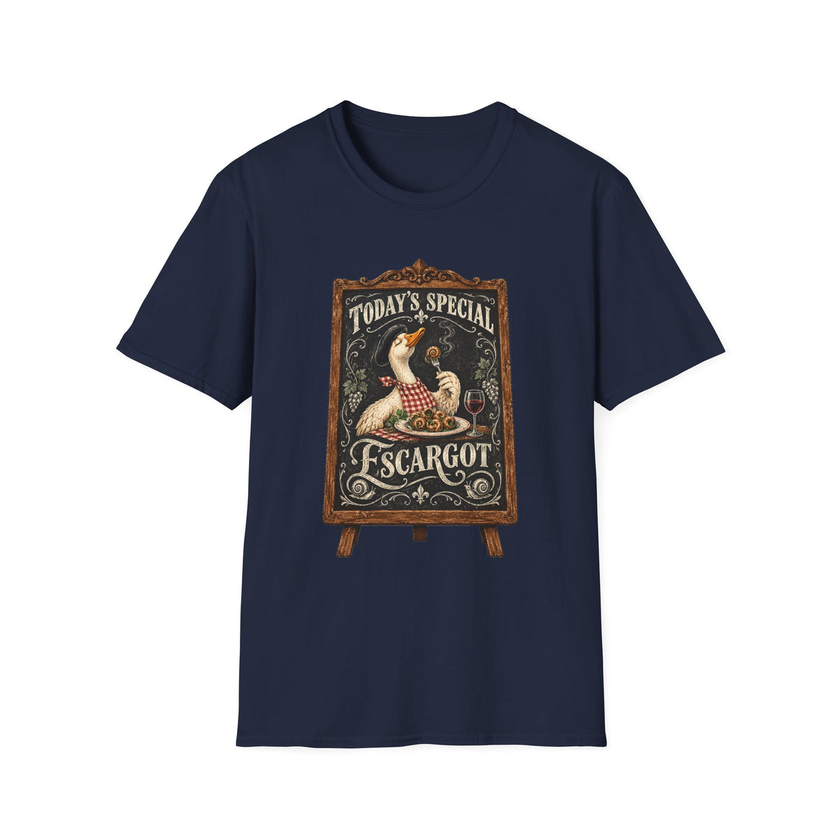 Today's Special Escargot Vintage French Bistro T-Shirt