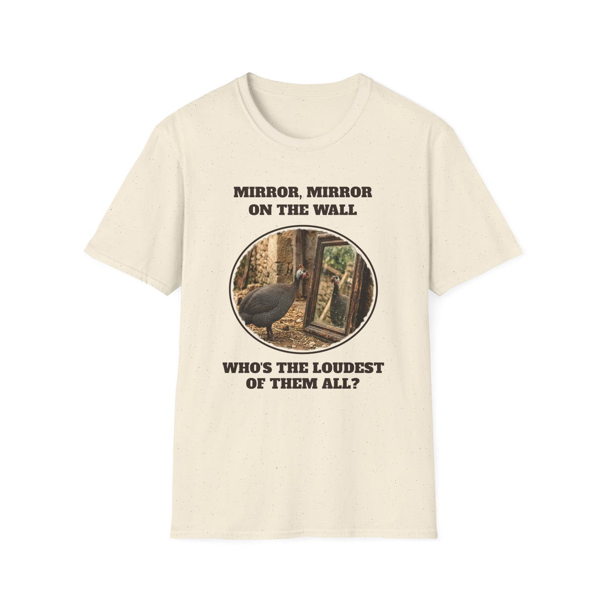 Mirror Mirror Guinea Fowl T-Shirt