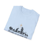 Come Let Us Adore Him Nativity Christmas T-Shirt