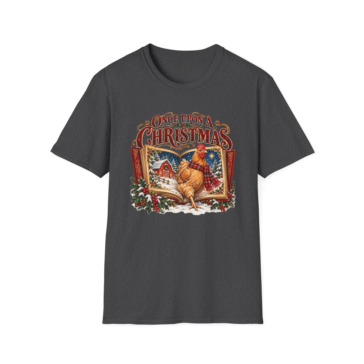 Once Upon a Christmas Vintage Christmas T-Shirt