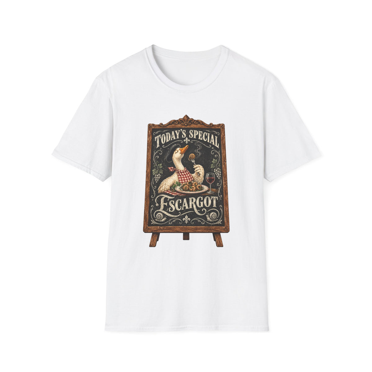 Today's Special Escargot Vintage French Bistro T-Shirt
