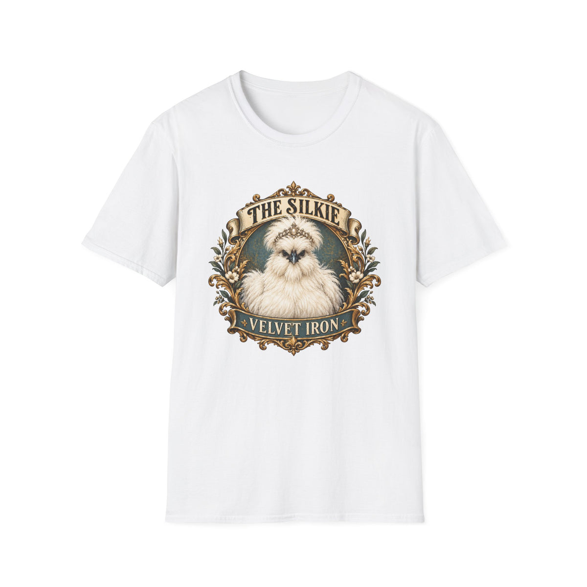 The Silkie Velvet Iron Chicken T-Shirt