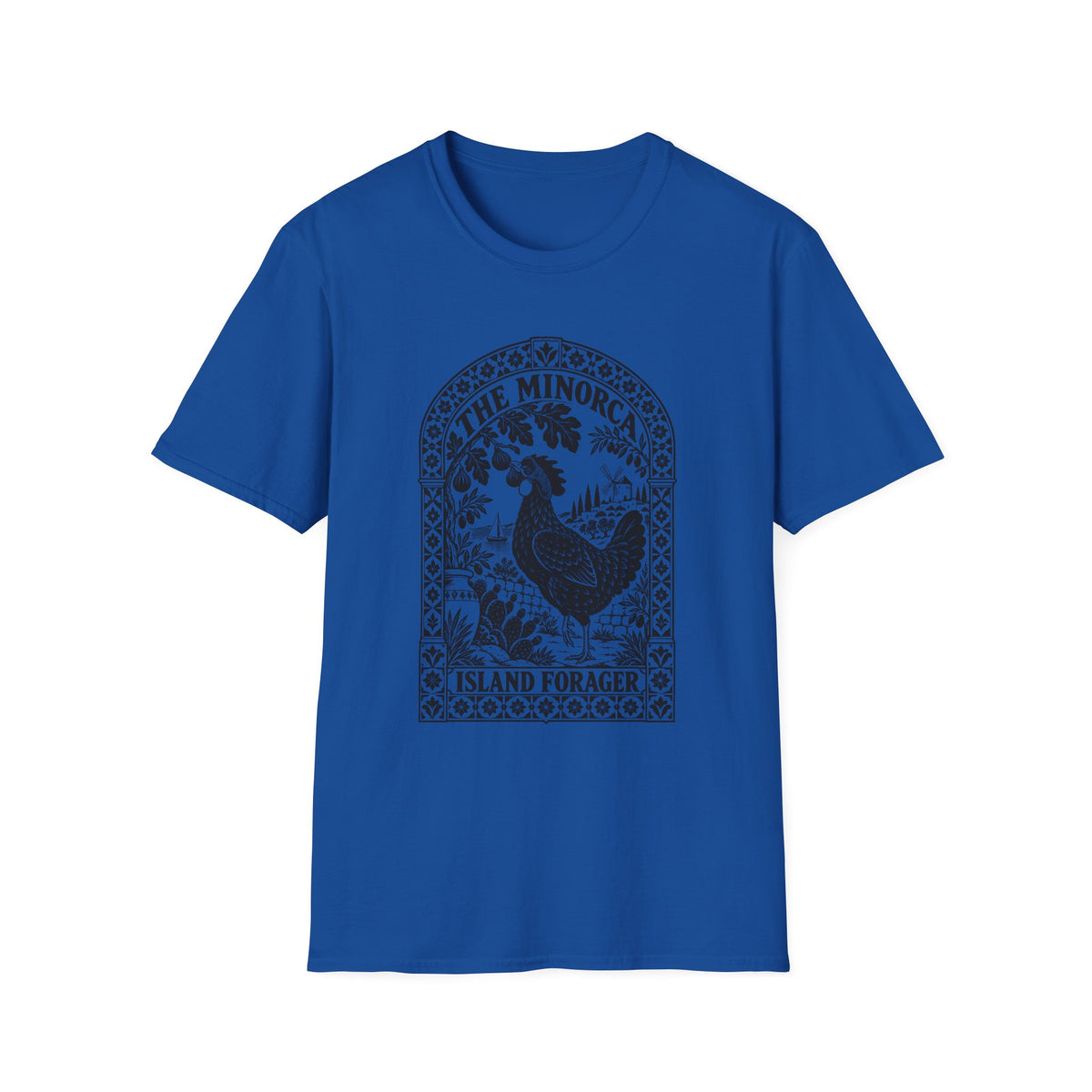 The Minorca Island Forager Rooster T-Shirt