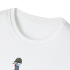 Backyard Security Guineas on Patrol Cartoon T-Shirt