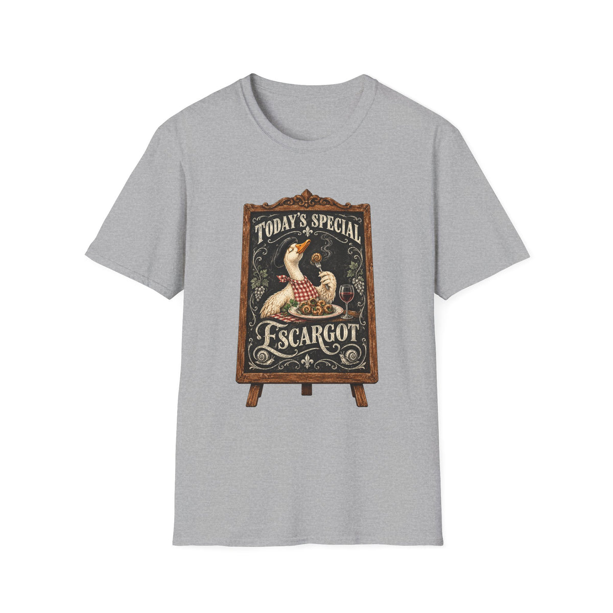 Today's Special Escargot Vintage French Bistro T-Shirt