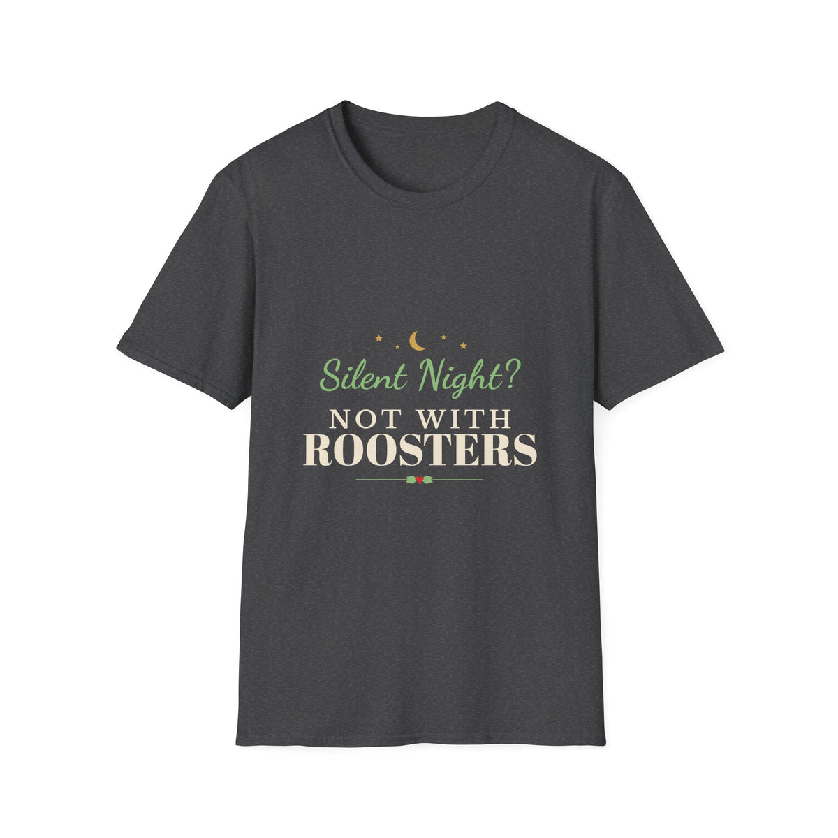 Silent Night? Rockin’ Christmas T-Shirt