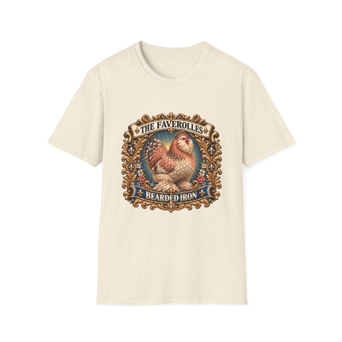 The Faverolles Bearded Iron  T-Shirt