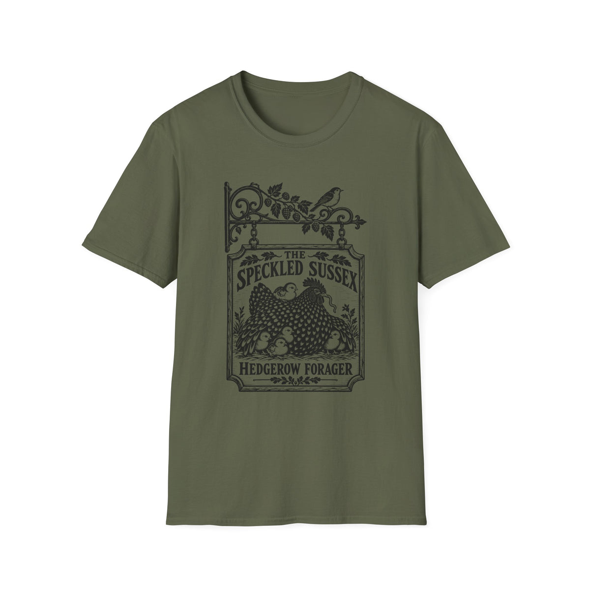 Speckled Sussex Hedgerow Forager  T-Shirt