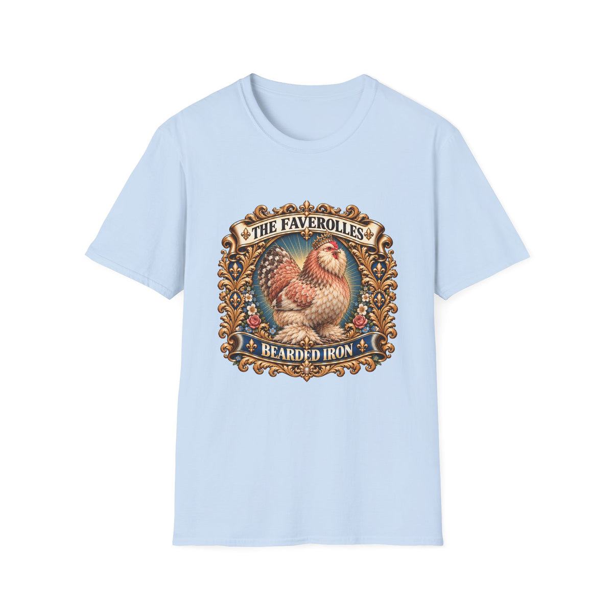 The Faverolles Bearded Iron  T-Shirt