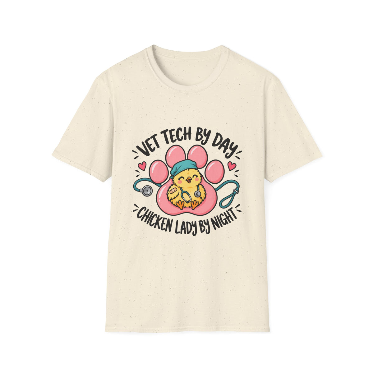 Vet Tech by Day Chicken Lady by Night T-Shirt